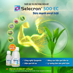 ( Syngenta ) SELECRON 500EC (100ML) - THUỐC TRỪ SÂU - Hàng Hiệu Chính Hãng