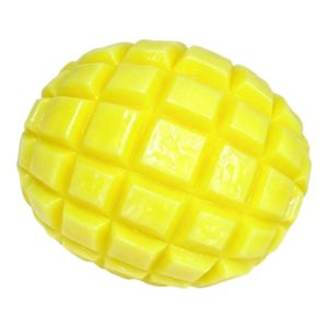 FREMRAG Crunchy Mango Squeeze Toy Sound Effects Moldable Realistic Fruits Pinch Novelty Soft Crackling Mango Squishy Toy Office Desk Toy