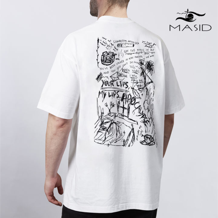 MASID Distro T-Shirt KAOS BAJU -THE 1975 SHIRT ABOUT YOU