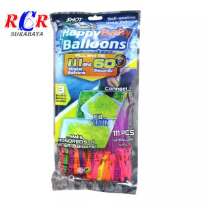 Balon Air Lempar Mainan Perang Bom Battle Magic Bunch Water Balloon 111pcs