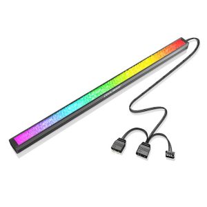 แท่งไฟ แถบแม่เหล็ก แต่งคอม Coolmoon Diamond Ray 280 Light Bar 5V ARGB