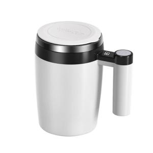 Convenient Magnetic Coffee Stirring Mug Rechargeable Automatic Mixing Cup with Digital Temperature Display Mixer