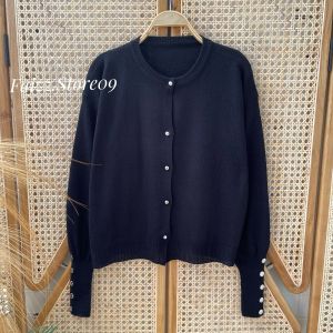 Vina Knit Outer / Cardigan Knit Kancing Premium Wanita Lengan Panjang