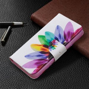 Cho iPhone 16 15 14 13 11 12 Pro Max iPhone 16 15 14 7 8 Cộng Với iPhone SE 2022 X XR XS Max hoa văn vẽ tay Phim Hoạt Hình vỏ điện thoại ví da nắp gập có khe cắm thẻ Trường Hợp vỏ