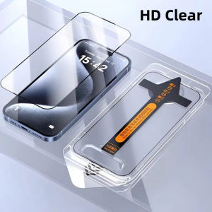 ฟิล์มกันรอยหน้าจอ HD สำหรับ Samsung A16 A26 A36 A56 A35 A55 A05 A05S A15 A24 A25 A06 A34 A12 A13 A23 A14 A22 A30 A30S A50 A50S A54 S24 S25 Ultra S23 Plus S20 FE A31 A32 A52 A52S A53 A71 A72 A73 กระจกนิรภัยแบบคลุมเต็มจอ ติดตั้งง่าย ชุดกำจัดฝุ่นอัตโนมัติ