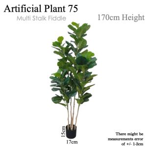[WITH FREE GIFT] Multi Stalk Fiddle Artificial Plant Artificial Tree Free Planter Basket Free Plastic Plant Pot Indoor Plant Indoor Decoration Home Decor Fake Plant Tree Decor Tall Plant Pokok Hiasan Pokok Palsu Plant Decor Living Room Entrance Office
