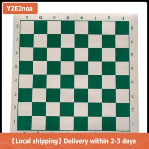 【Local shipping】 42cm x 42cm chess board for childrens educational games green & white color