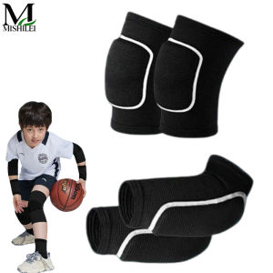Mishilei 3-18 Years Olds Children Elbow and Knee Pad Sports Anti Slip Sponge Pads Knee Protector for Kids