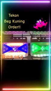 Loseri Premium lorry LED 5 inch Side Lamp light 24V Flow Signal Colorful Side  Marker Aksesori Truck Lori