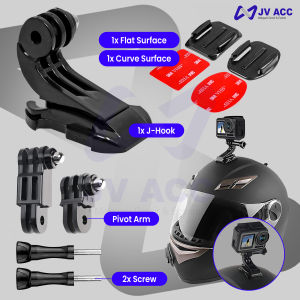 MOUNTING HELM MOTOVLOG UNIVERSAL FOR ACTION GAME GO PRO / XIAOMI YI CAM / KOGAN UNIVERSAL