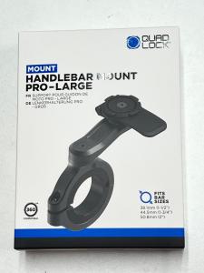 Quad Lock Motorcycle Handlebar Mount Pro - Large / Pro Chrome Large for Phones