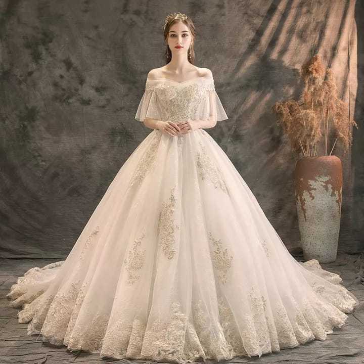 Gaun 2025 wedding dress