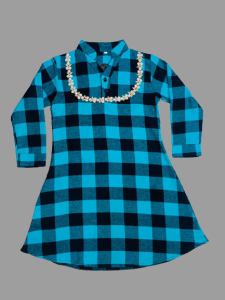 Tunik RENDA Flanel Anak Perempuan ALV.Inc