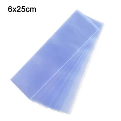 【COD&Fast Delivery】 50Pcs PVC Shrink Wrap Remote Control Shrink Wrap Bags Dustproof Oilproof Remote Control Protective Cover Practical Heat Shrinkable Transparent Heat Shrink Film Bags TV Remote Control