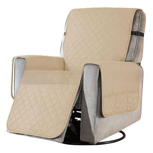 Recliner Chair Cover Non Slip Sofa Covers for Dogs Pet Washable With Pocket