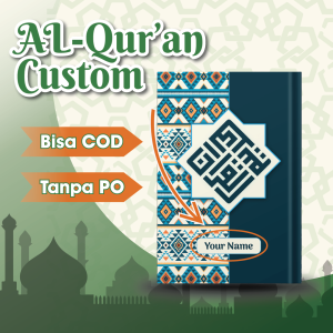 Custom Nama A5 Al-Quran Terjemahan Non Terjemahan Kado Pernikahan Hadiah Ulang Tahun Mahar Istiqomah