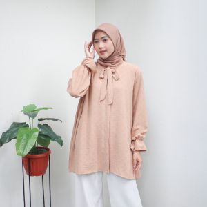 Dostifashion Melia Blouse | Atasan Wanita Pita Depan | Atasan Wanita Bahan Premium