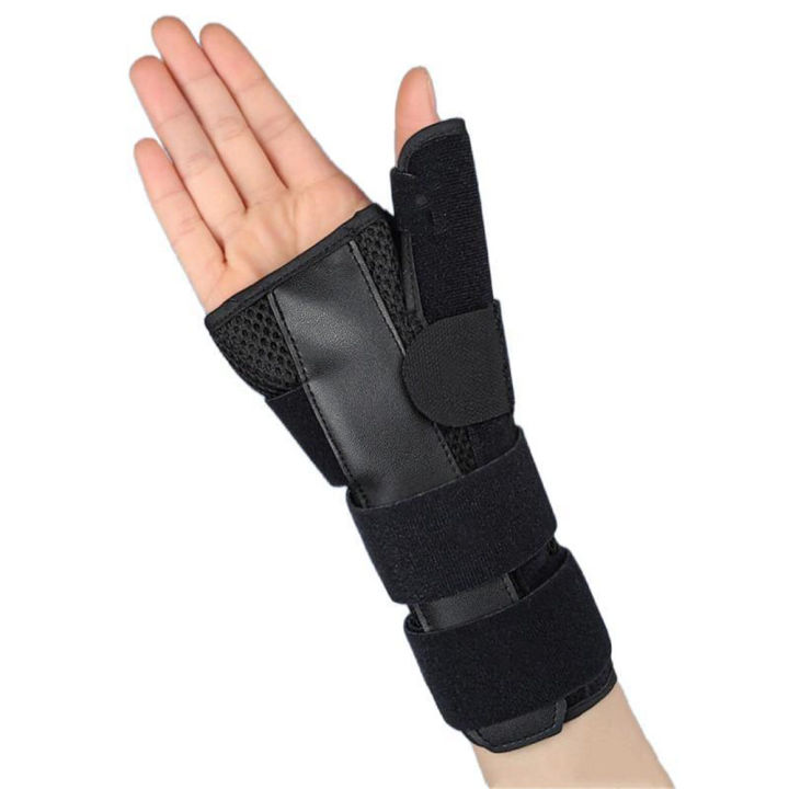 Wrist Brace Thumb Spica Splint Carpal Tunnel Night Support Thumb ...