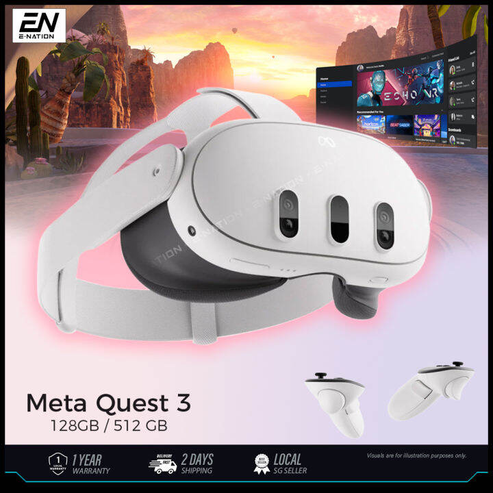 Ready Stock Meta Oculus Quest 3 Oculus Quest 2 Advanced All In One