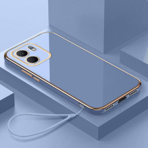 Case Plating Oppo A5X Soft Case Lanyard Terbaru Premium Casing