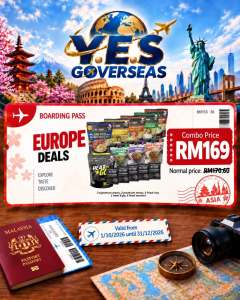 KEMBARAMEALS: PROMO YES GOVERSEAS (MEALS READY TO EAT)