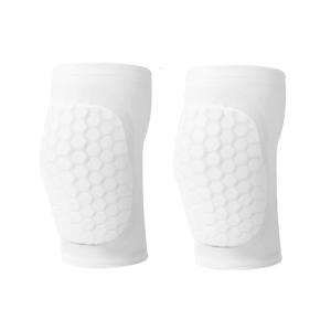 อุปกรณ์พยุงเข่ากีฬาระบายอากาศได้ดีและป้องกันการชนสำหรับผู้ชายแผ่นรองรับเข่าวอลเลย์บอลฟุตบอลและบาสเก็ตบอลขี่จักรยาน