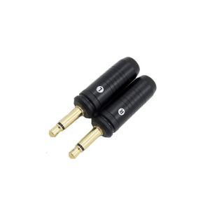 2pcs Durable and Reliable Metal 3.5mm Connector for Focal Clear Pro Headphone Connector for Best-Sound Quality