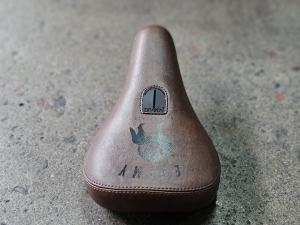BMX Cycle Center Enemy Components Cesar Baloso signature Pivotal Saddle Wolf (Available in Black and Brown)
