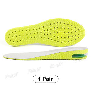 RunY Height Increase Insoles Air Cushion Taller Shoe Pad Insole Men Women Soft 1.5/2.5/3 cm
