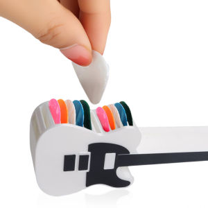 [caichuitan] Guitar Picks Holder Box Guitar Pick Display HolderGuitar Pick Storage Box Set For Guitar Players And Music Enthusiasts