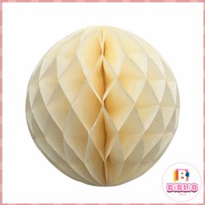 BIBLIO 25cm Honeycomb Ball Lantern Birthday Christening Anniversary Anniversary Party