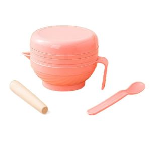 WNV55 7Pcs Máy ép trái cây họ cam quýt Bộ bát mài thức ăn Cầm tay Có thể xếp chồng Máy làm nạ thực phẩm Không chứa BPA Cấp thực phẩm Dụng cụ nạo rau củ Trái cây