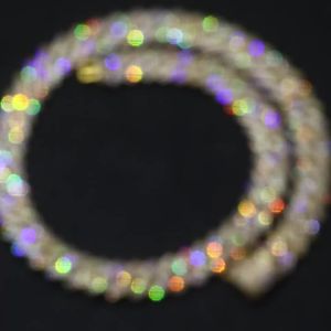 FLEXKING 12/14mm Iced Out Cuban Link Necklace For Men Women Copper 5A Cubic Zirconia Bling Hip Hop Miami Chain Fashion Jewelry