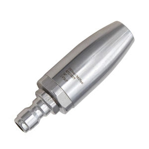 Vòi Rửa Áp Lực - Vòi Phun Phản Lực Xoay Thép Không Gỉ 3625PSI Đầu Phun Chất Lượng Cao