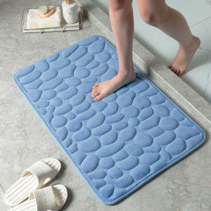 FIND Bathroom mat Absorbent mat Bedroom  Bathroom floor mat toilet quick-drying non-slip carpet  thickened door mat