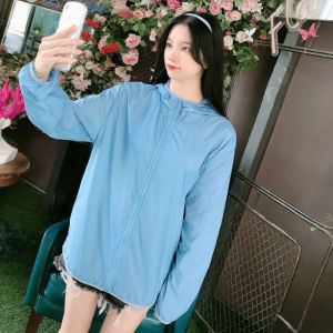 Womens Lightweight Jacket 2026 New High Quality Hooded Zipper Korean Style Jacket Motorcycle Rider Sun Protection Clothing Womens Windproof Jacket
