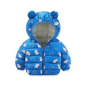 Áo phao bé trai và bé gái kiểu tai gấu áo khoác cho bé 1-5 tuổi siêu nhẹ nhiều hình ngộ nghĩnh kiểu dáng thời trang