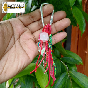 GANTUNGAN BAG CHARM Macrame Keychain Carabiner Tema Buah Fruit Tali Tas Aksesoris Premium