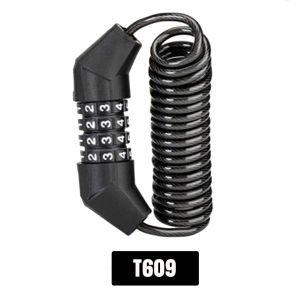 ROCKBROS T512 T609 Kunci Gembok Sepeda Kombinasi 4 Angka Anti-theft Bicycle Lock Passcode Sport