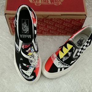 Sepatu V4nss Slip On Moma Pria Wanita & Sekolah Kuliah
