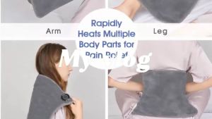 Qiumi USB Heating Pad 5V 2A USB Electric Rapidly Heats Multiple Body Parts(11.8x23.6in)