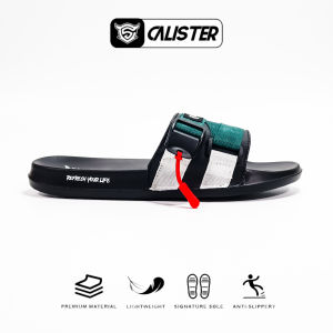 Calister - Sandal Selop Pria Wanita Dewasa Casual Slide Deep Green Series 36-43