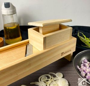 Alat Pemotong Bawang dan Alat Pengiris Bawang Merah Serbaguna Bahan dari kayu Jati Kitchenware Kentang