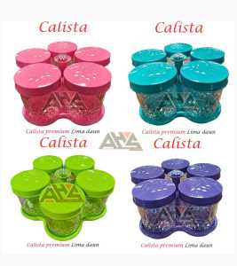 TOPLES 5 DAUN/TOPLES KUE KERING LEBARAN SET ISI 5 PCS