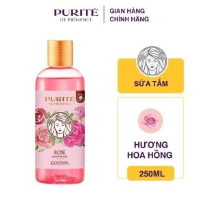 [Hàng Tặng Không Bán] Sữa Tắm Purité Hoa Hồng 250ML