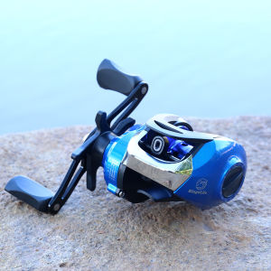 Bingolife Fishing Reel Pancing Casting 1 Set Lure Reel Casting Logam Reel Baitcasting Umpan Casting Alat Pancing Real BC Murah