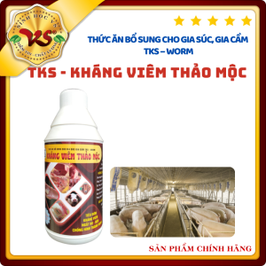 TKS Kháng Viêm Thảo Mộc - Tiêu Đờm Kháng Viêm Tăng Đề Kháng cho Vật Nuôi