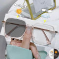 17 MILE Ultra light large frame photochromic anti-blue light HD glasses for men and women, popular and fashionable Douyin hot model Female Female. 