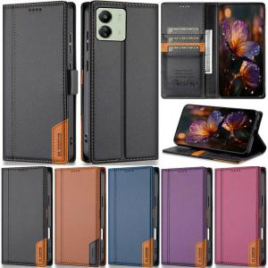 Flip Leather Phone Case For Xiaomi 11T 12T 13T 14T Poco M7 Pro X7 M6 Pro C65 C75 5G Magnetic Wallet Cover
