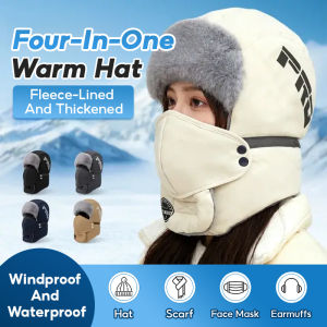Plush Hat Headwear Keep Warm Hat Soft and Comfortable Material Waterproof Fabric Comfortable and not Stuffy